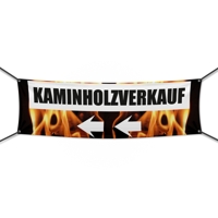 Kaminholz Verkauf Werbebanner | Wunschgröße (2330)