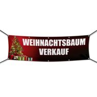 Weihnachtsbaumverkauf Werbebanner, Wunschformat (2139)
