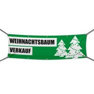Weihnachtsbaumverkauf Werbebanner, Wunschformat (2142)
