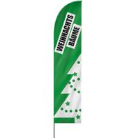 Weihnachtsbaumverkauf Beachflag, 3 Modelle, 4 Größen (2142)