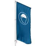 Kopfschutz Hissflagge, Fahne in 6 Größen (2440)