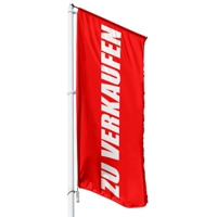 Zu verkaufen Hissflagge, Fahne im Wunschformat (4005)