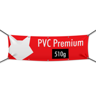 Werbebanner selbst gestalten, PVC Frontlit Premium B1